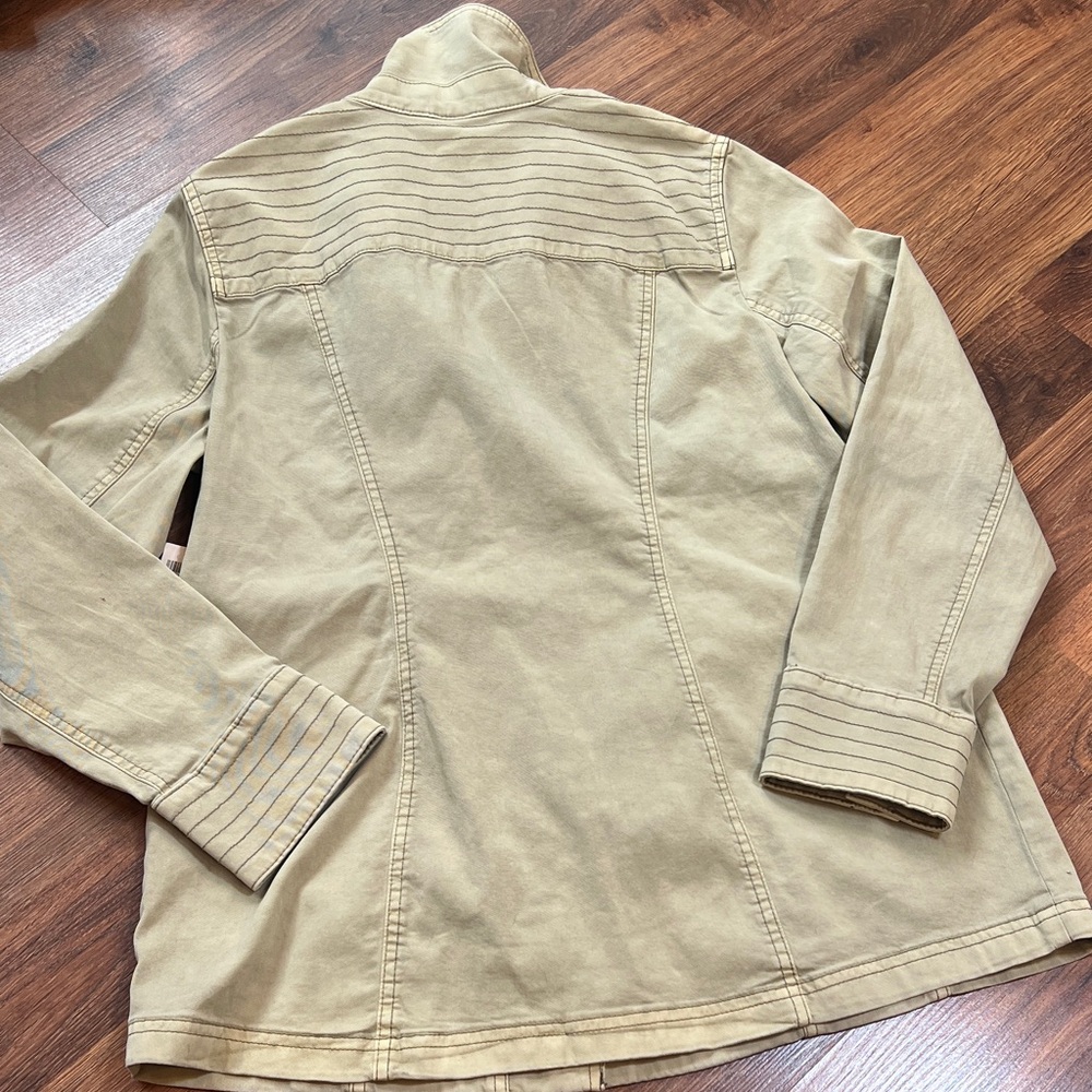 NWT - Chico's 1 - Beige Utility Jacket 🧥 - Picture 10 of 10